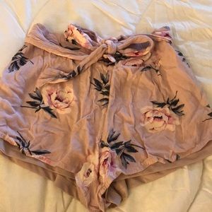 Charlotte russe floral shorts
